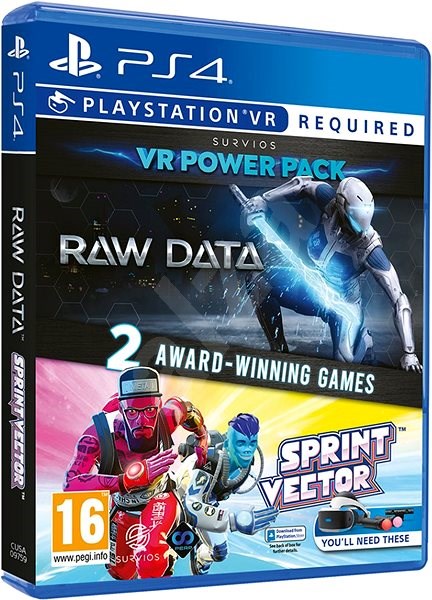 Raw Data & Sprint Vector - Double Pack (только для PS VR) [PS4, английская версия]