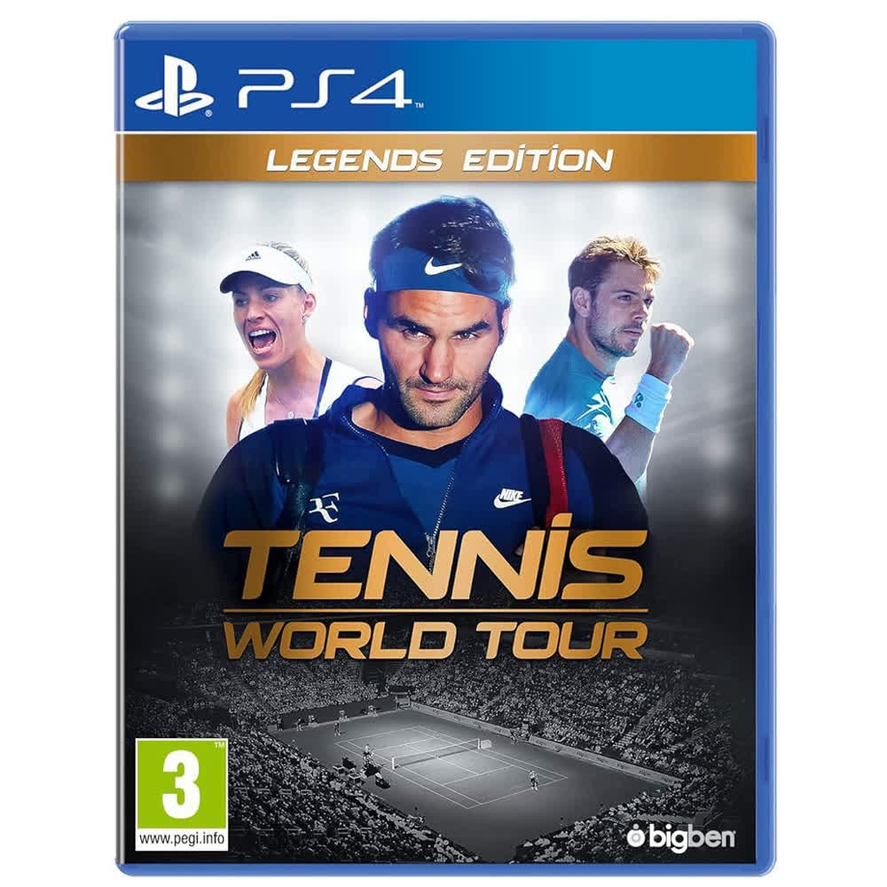 Tennis World Tour: Legends Edition [PS4, русские субтитры]