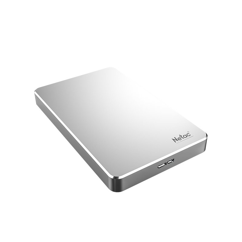 Внешний HDD  Netac  2 TB K330 серебро, 2.5", USB 3.0