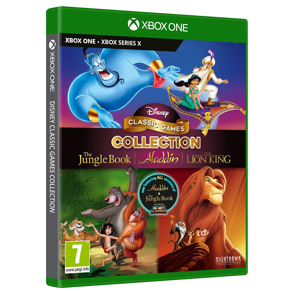 Disney Classic Games: The Jungle Book, Aladdin & The Lion King  [Xbox One, английская версия]