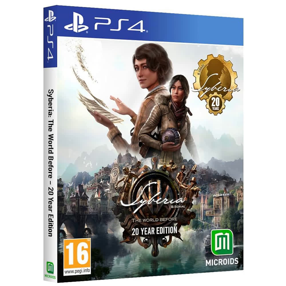 Syberia: The World Before - 20 Year Edition [PS4, русская версия]