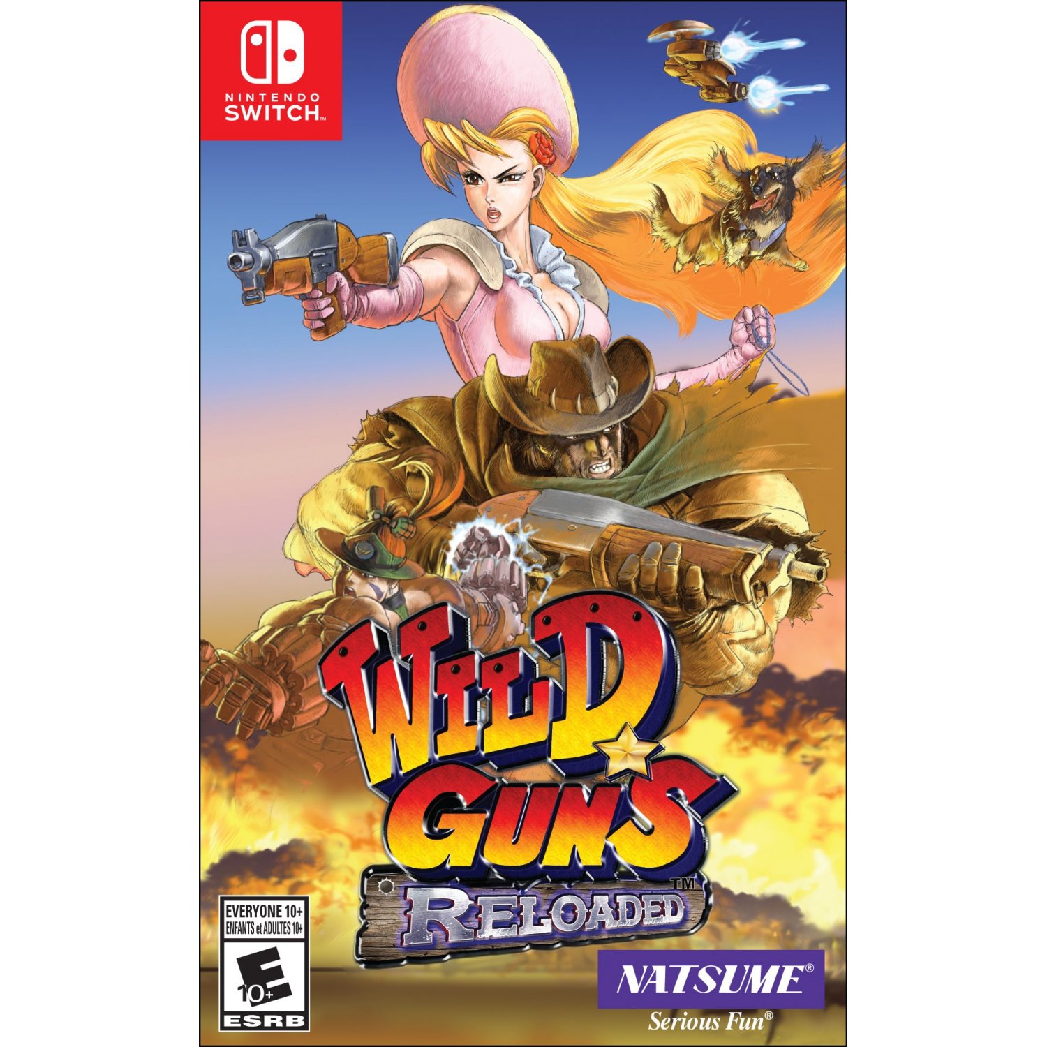 Wild Guns: Reloaded [Nintendo Switch, английская версия]