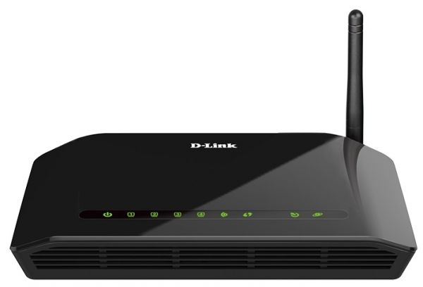 Роутер D-LINK ADSL2 Annex B Wireless N150 Router with Ethernet WAN support.1 RJ-11 DSL port, 4 10/10