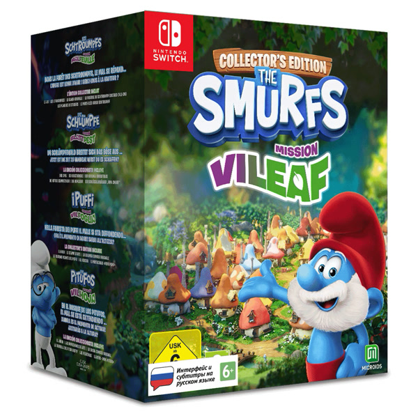 The Smurfs – Mission Vileaf - Collector's Edition [Nintendo Switch, русские субтитры]