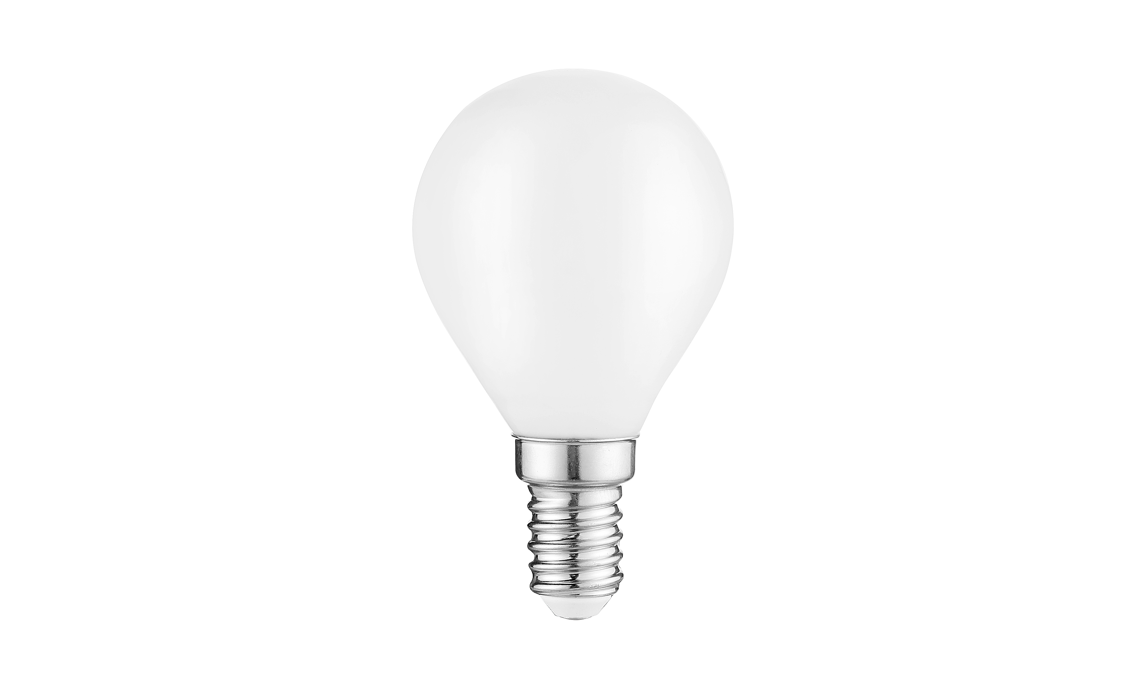 Лампа светодиодная GAUSS Filament Шар 9W 590lm 3000К Е14 milky диммируемая 1/10/50