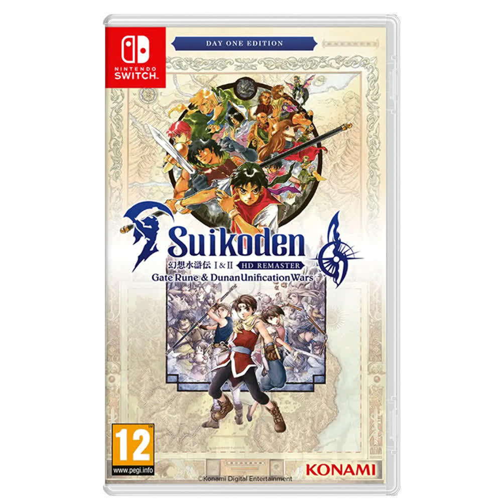 Suikoden I&II HD Remaster - Day One Edition [Switch, английская версия]