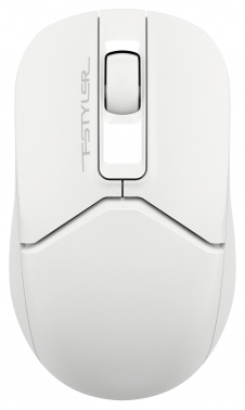 Беспроводная мышь A4TECH Fstyler FB12 оптическая (1200dpi) BT/Radio USB (3but), белый (1/60)