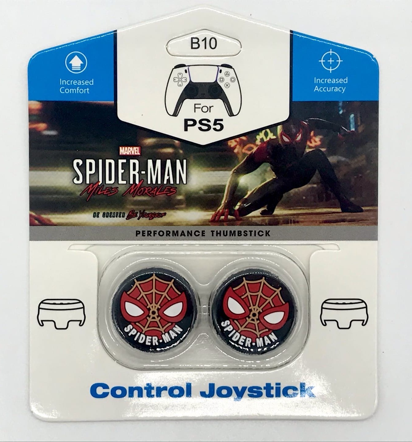 Насадка PS5 CQC Spider Man Black\B10