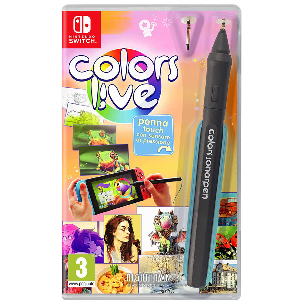 Colors Live (With Pen) [Nintendo Switch, английская версия]