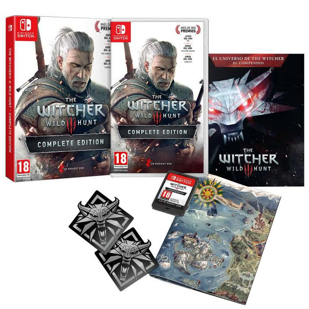 The Witcher III: Wild Hunt - Complete Edition ( BOX ) [Nintendo Switch, русские субтитры]