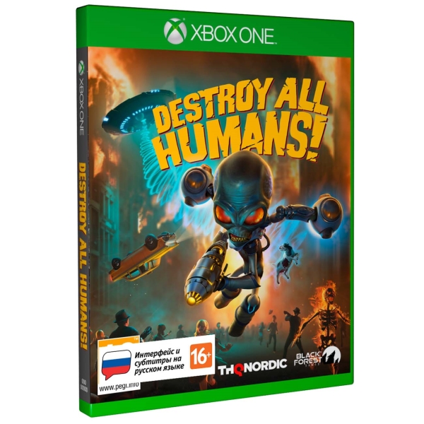 Destroy All Humans! [Xbox One, русские субтитры]