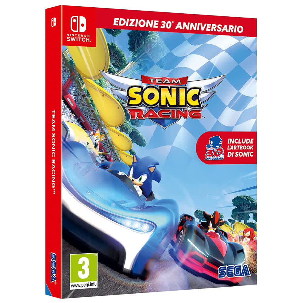Team Sonic Racing - 30th Anniversary Edition [Nintendo Switch, русские субтитры]