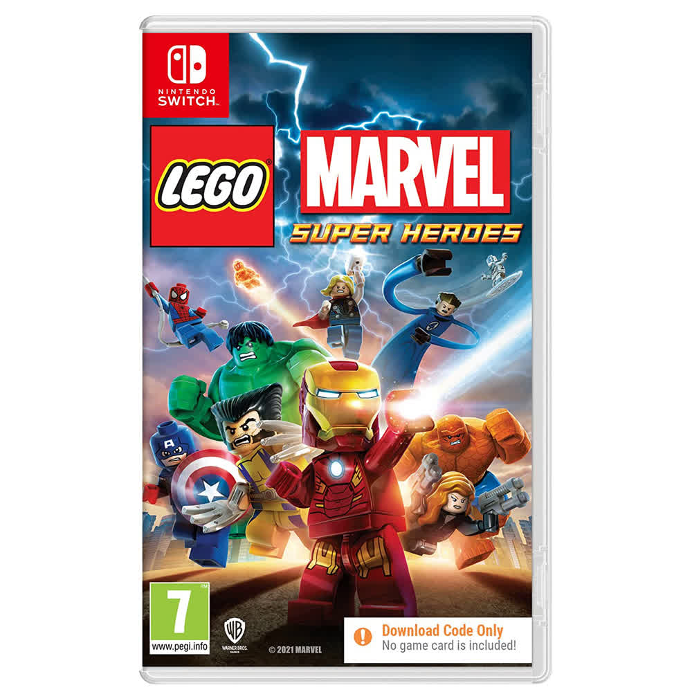 LEGO Marvel Super Heroes (Code in a Box) [Nintendo Switch, русские субтитры]