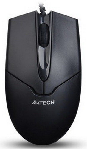 Мышь проводная оптическая A4TECH V-Track Padless OP-550NU (1000dpi) USB (2but), черный