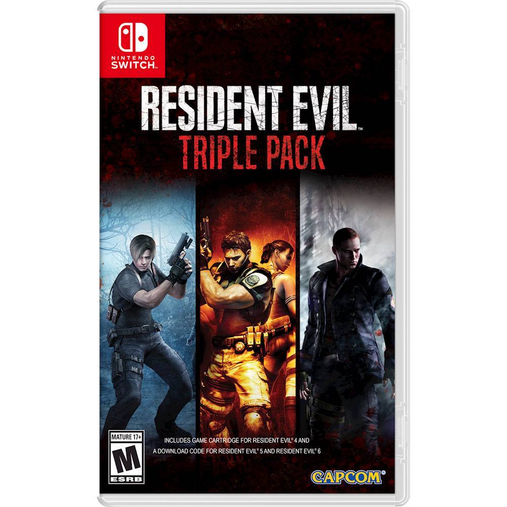 Resident Evil Triple Pack [Nintendo Switch, английская версия]