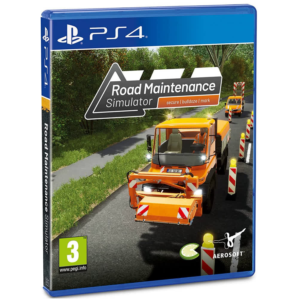 Road Maintenance Simulator [PS4, английская версия]