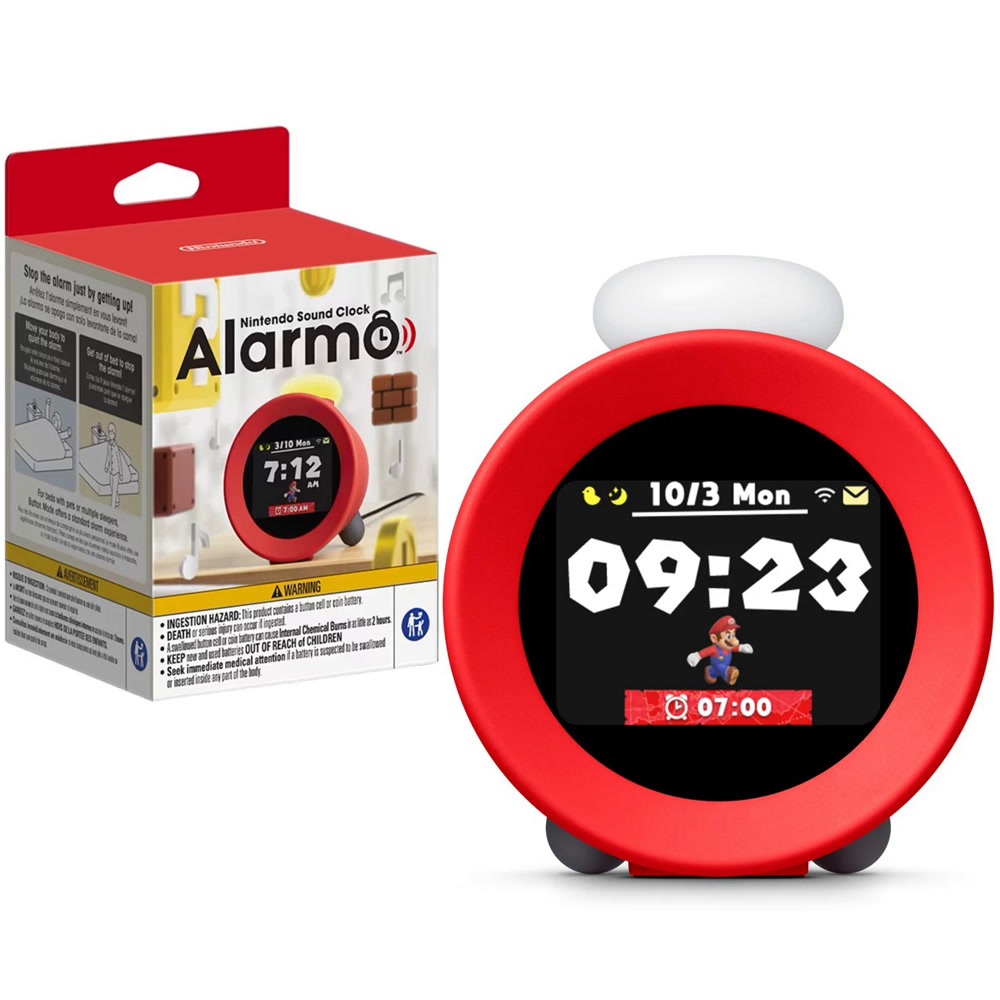Будильник интерактивный Nintendo Sound Clock: Alarmo