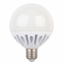 Лампа светодиодная ECOLA globe Premium 20,0W G95 220V E27 4000K 320° шар (ребристый алюм. радиатор)