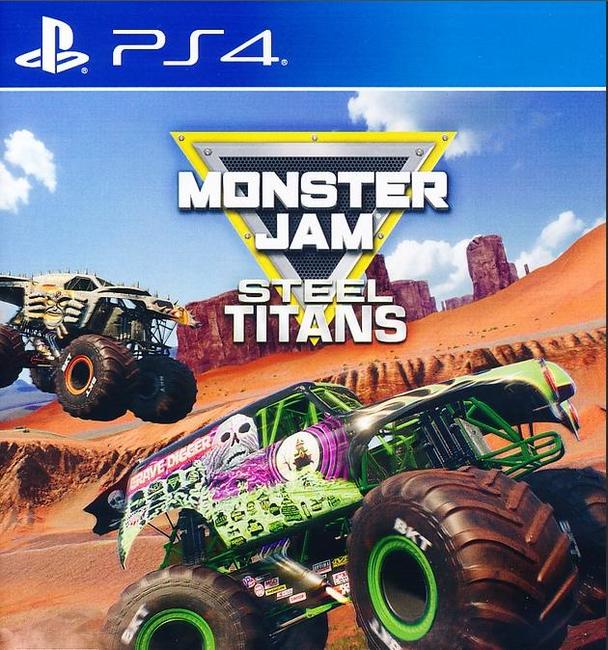 Monster Jam: Steel Titans [PS4, английская версия]