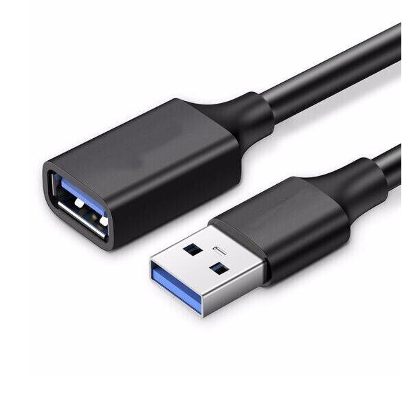 Кабель удлинительный USB3.0 Am-Af 0.5m Telecom черный (TUS708-0.5M) (1/200)