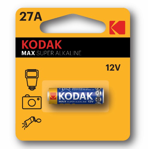 Элемент питания KODAK  27A  BL1 [K27A-1] (60/240/28800)