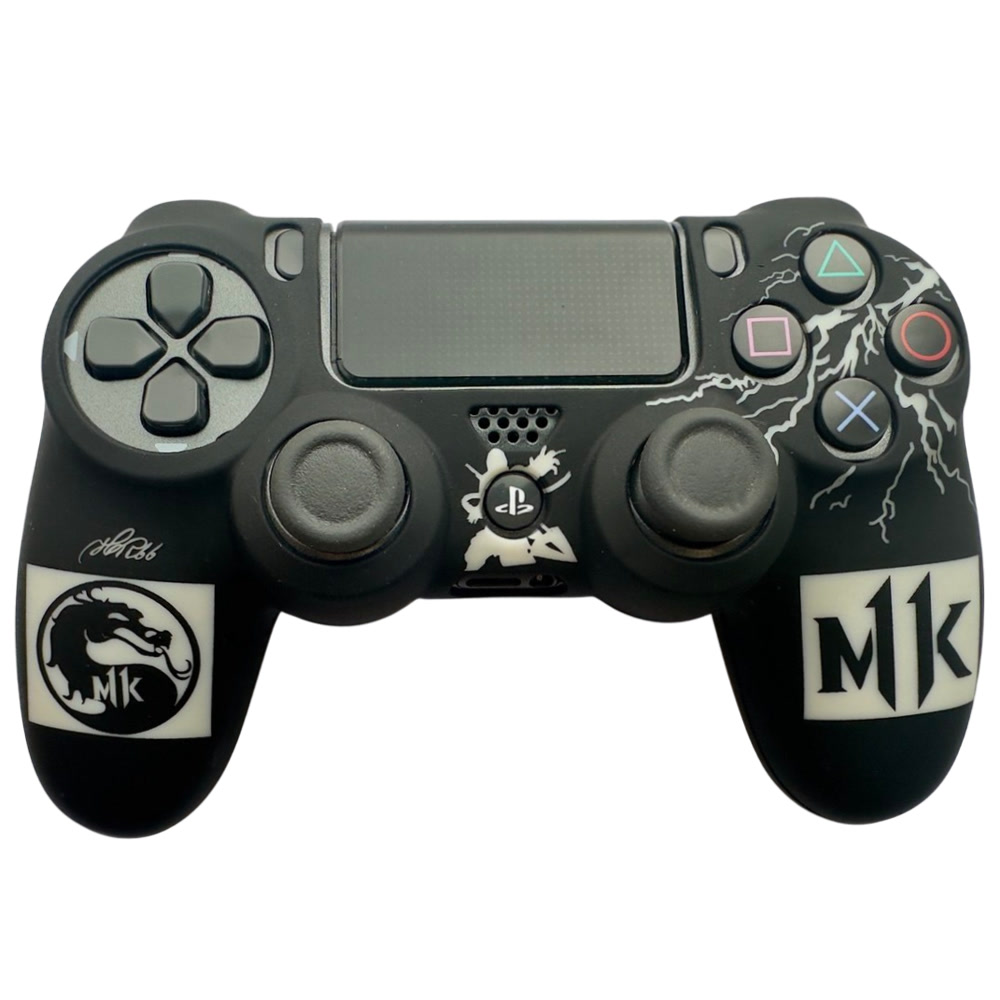 Чехол защитный PS4 Silicone Case for Controller Mortal Kombat (MK) |90