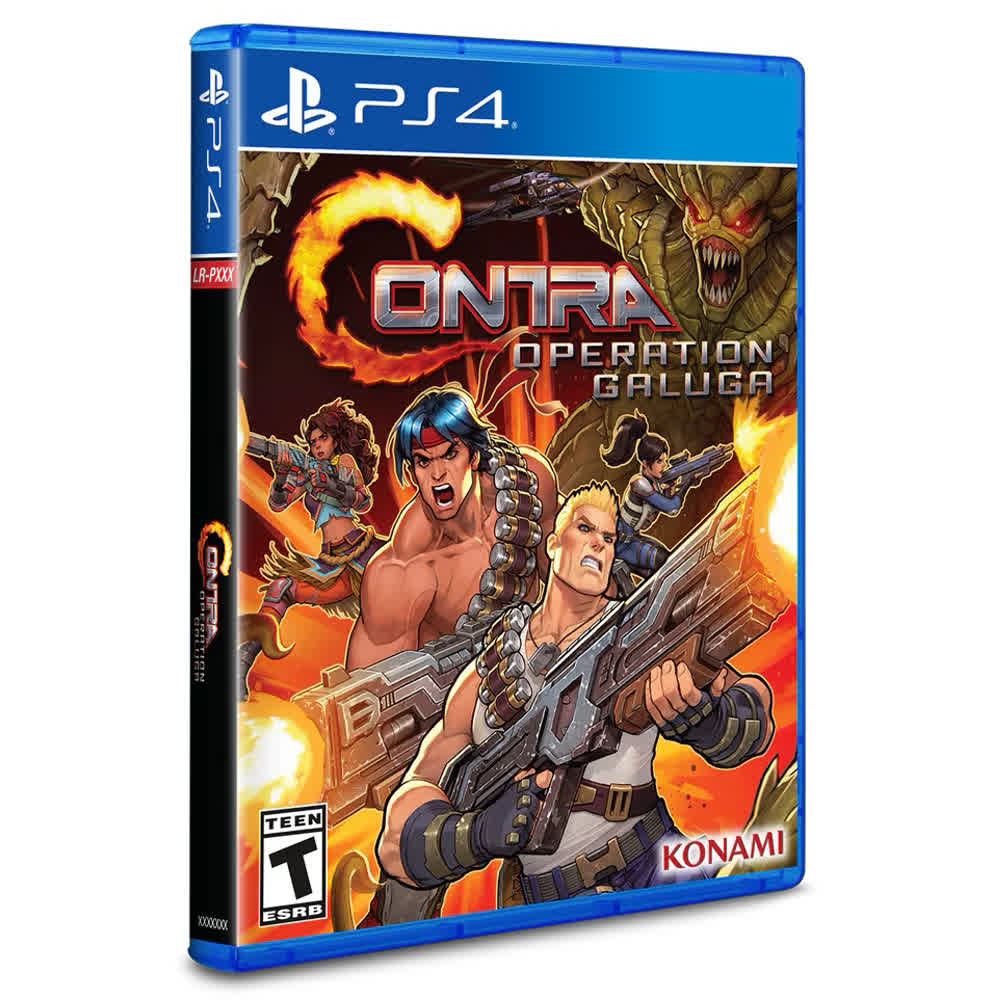 Contra: Operation Galuga (Limited Run # 550)  [PS4, русские субтитры]