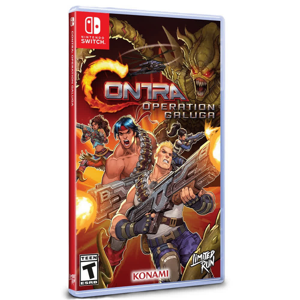 Contra: Operation Galuga (Limited Run #230)  [Nintendo Switch, русские субтитры]