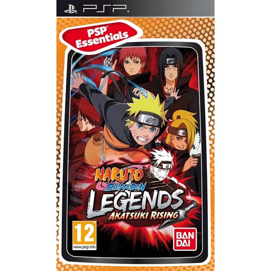 Naruto Legends Akatsuki Rising [PSP, английская версия]