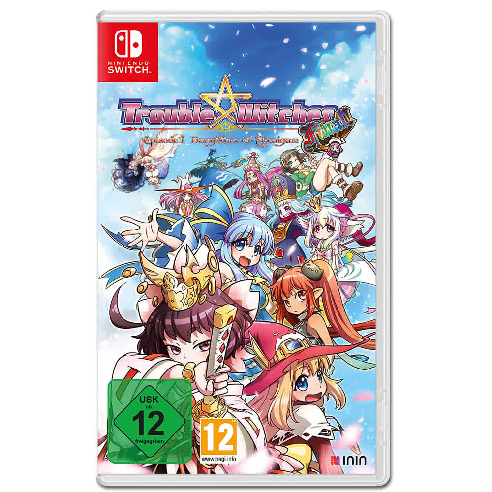 Trouble Witches Final: Episode 1 - Daughters of Amalgam - Limited (SLG) [Switch, английская версия]