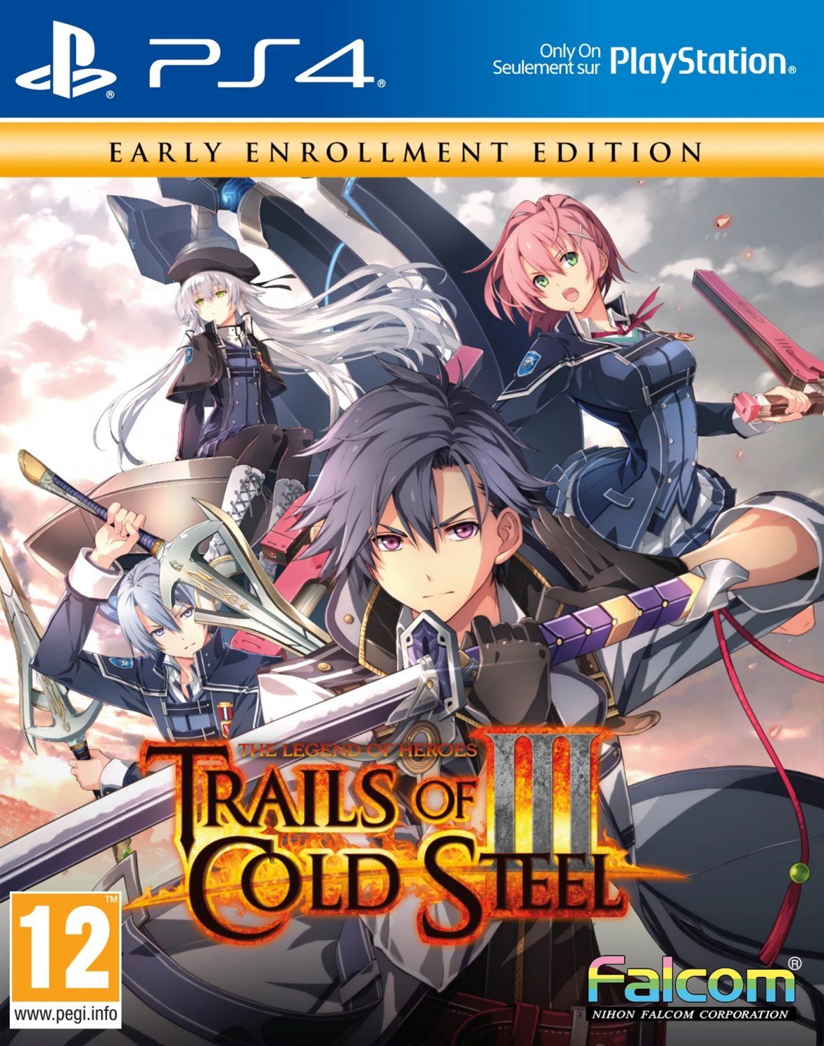 The Legend of Heroes: Trial of Cold Steel III - Early Enrollment Edition [PS4, английская версия]