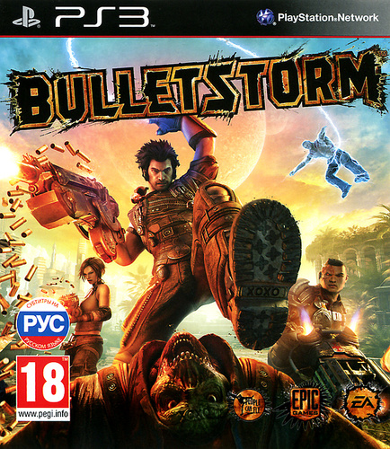Диск PS-3 Bulletstorm  (R-2) [PS3, английская версия]