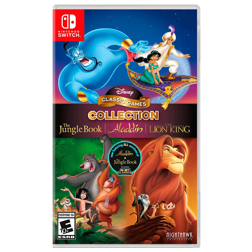 Disney Classic Games: The Jungle Book, Aladdin & The Lion King [Nintendo Switch, английская версия]