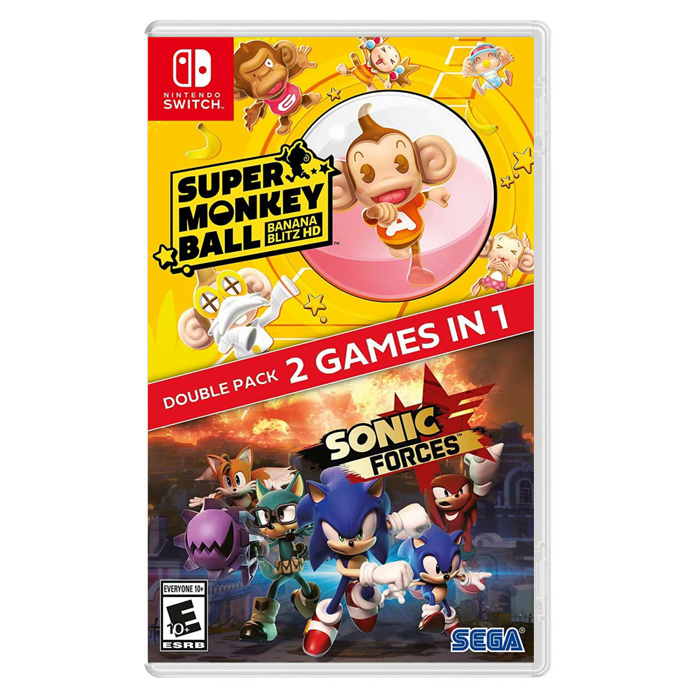 Sonic Forces + Super Monkey Ball: Banana Blitz HD [Nintendo Switch, английская версия]