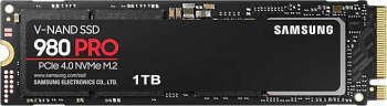 Внутренний SSD  Samsung 1TB  980 Pro, PCIe 3x4, R/W -5000/7000 MB/s, (M.2),2280, MLC V-NAND 3-bit