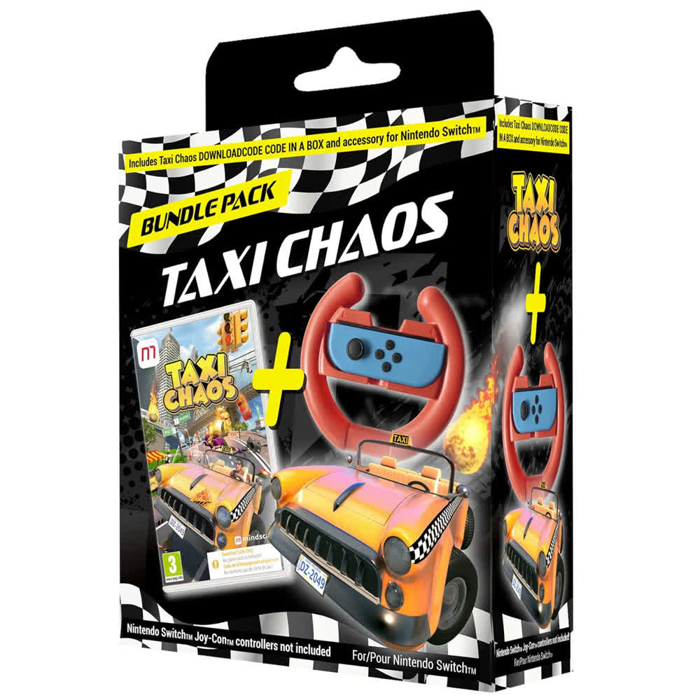 Taxi Chaos Bundle Pack ( Code Only ) [Nintendo Switch, русская версия]