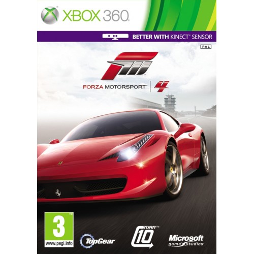Forza Motorsport 4 Essentials Edition (Bundle Copy) (for Kinect) (R-1) [Xbox 360, русская версия]