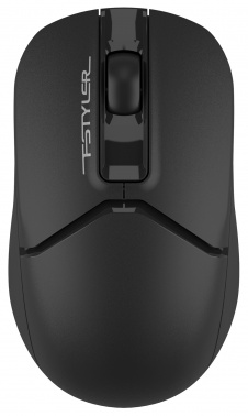 Беспроводная мышь A4TECH Fstyler FB12 оптическая (1200dpi) BT/Radio USB (3but), черный (1/60)