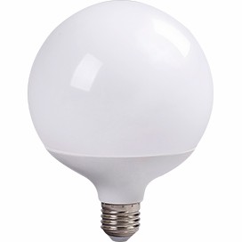 Лампа светодиодная ECOLA globe Premium 30,0W G120 220V E27 4000K 320° шар (композит) 170x120 (10/30)