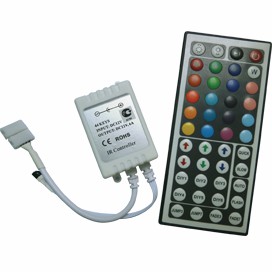 Ecola LED strip RGB IR controller 6A 72W 12V (144W 24V) с большим инфракрасным пультом управления (1