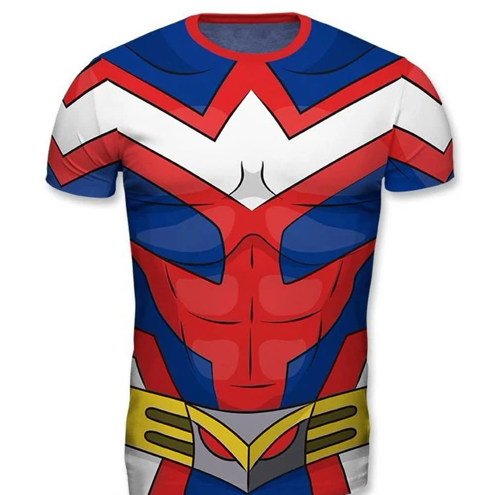 Футболка Cosplay T-Shirt My Hero Academia - All Might, Slim Fit Size S