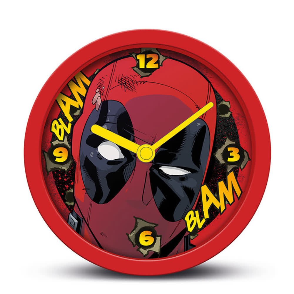 Часы настольные Deadpool - Blam Blam Desk Clock, 12,5cm