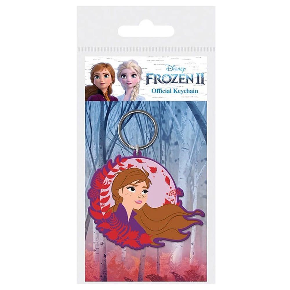 Брелок резиновый Disney Frozen 2 - Anna Rubber Keychain
