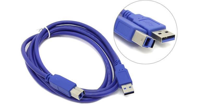 Кабель соединительный USB3.0 Am/Bm 1,8m, iOpen (Aopen/Qust) (ACU301-1.8M) (1/75)