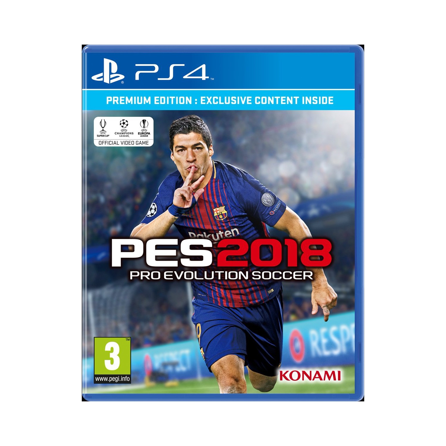 PES 2018 Premium Edition [PS4, русские субтитры]