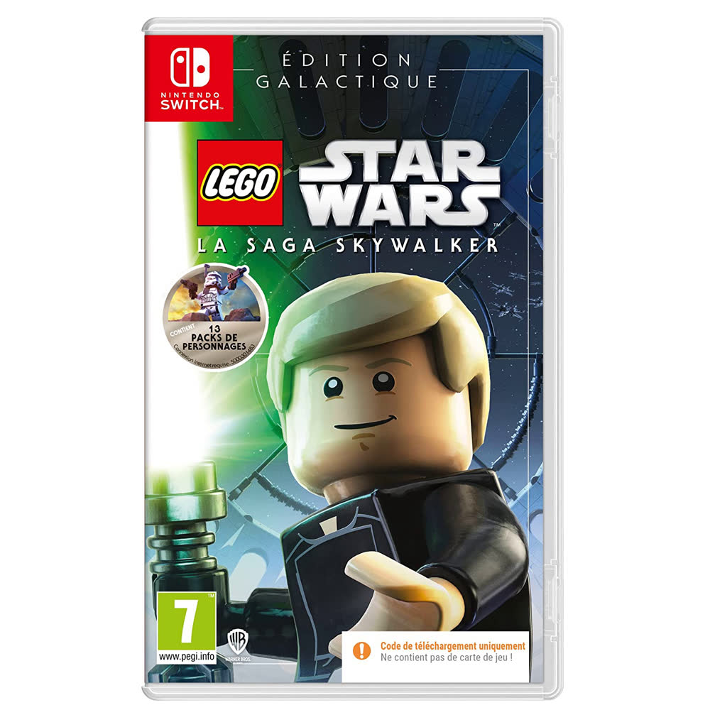 LEGO Star Wars: The Skywalker Saga - Galactic Ed.(Code in a Box) [Nintendo Switch, русские субтитры]