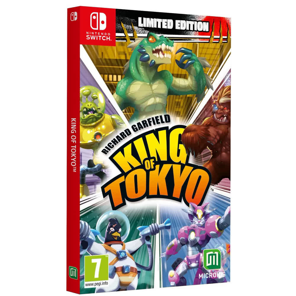 King of Tokyo - Limited Edition [Nintendo Switch, английская версия]