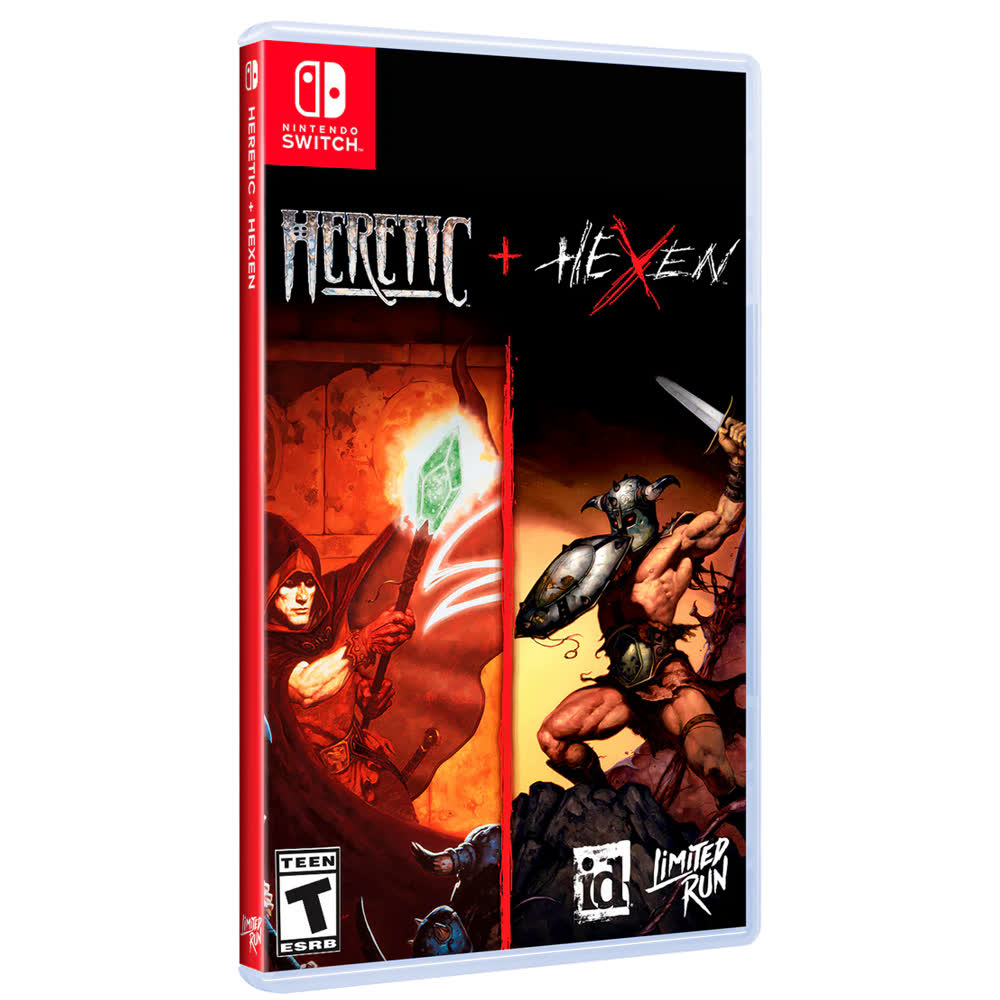 Heretic + Hexen (Limited Run #295) [Nintendo Switch, русские субтитры]
