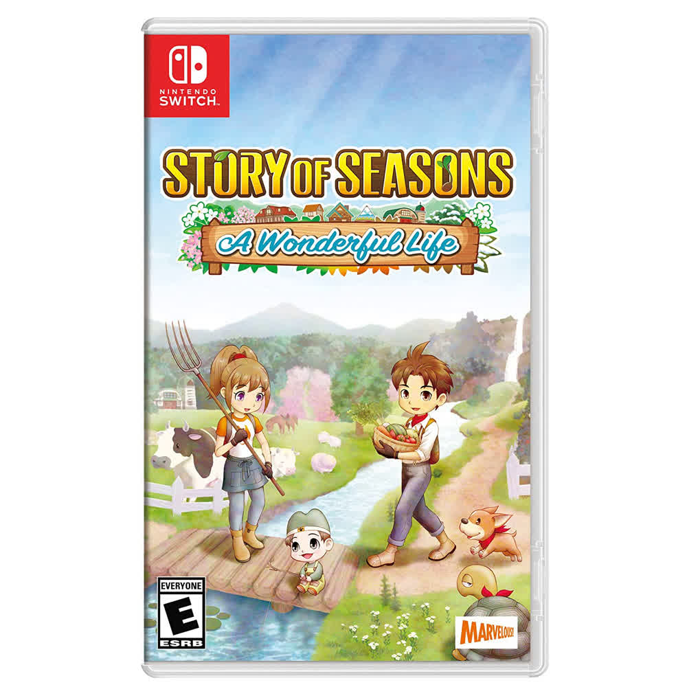 Story of Seasons: A Wonderful Life [Nintendo Switch, английская версия]