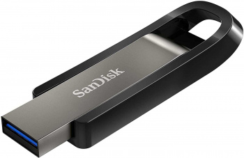 USB 3.2  128GB  SanDisk  Extreme Go, чёрный